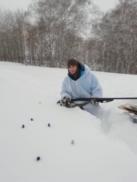 С друзьями за косулей