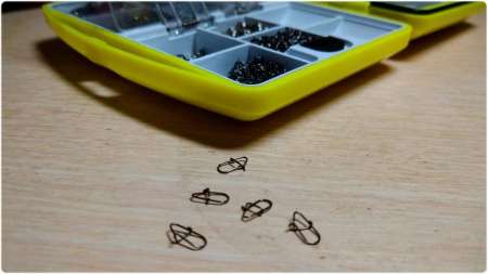 Удобные застёжки для микроджига HitFish Long Snap