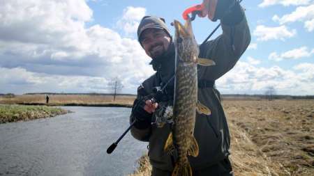 Весенняя щука на джиг 2020