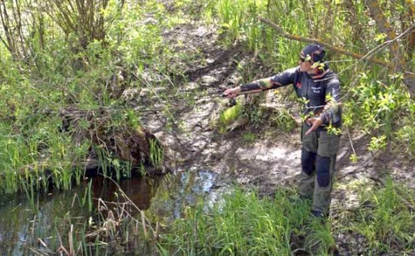 Самый точный заброс спиннингом