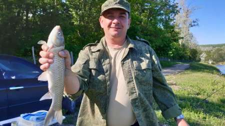 За амуром на домашнее озеро