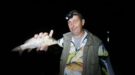 Ночная рыбалка на День рыбака