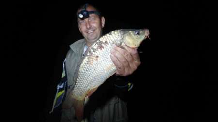 Ночная рыбалка на День рыбака