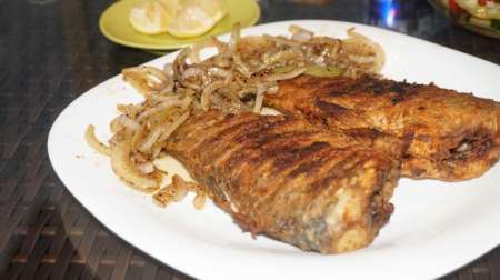 Ночная рыбалка на День рыбака