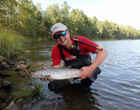 Восьмижилка на тайменя Восьмижилка на тайменя