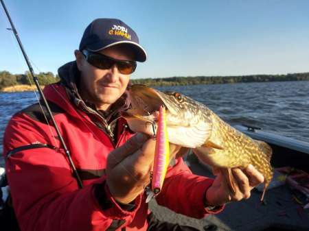 Как разловить новые воблеры на щуку?