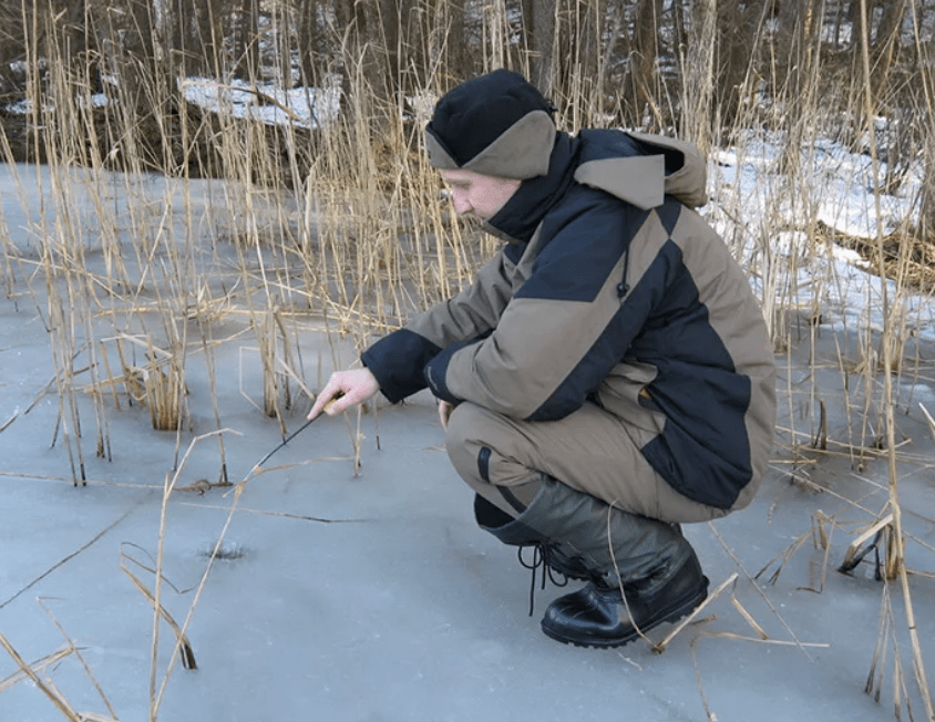 Как ловить на льду